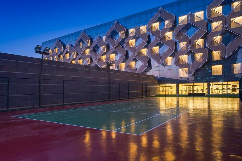Crowne Plaza Riyadh - Rdc Hotel & Convention By Ihg Dış mekan fotoğraf The sports hall